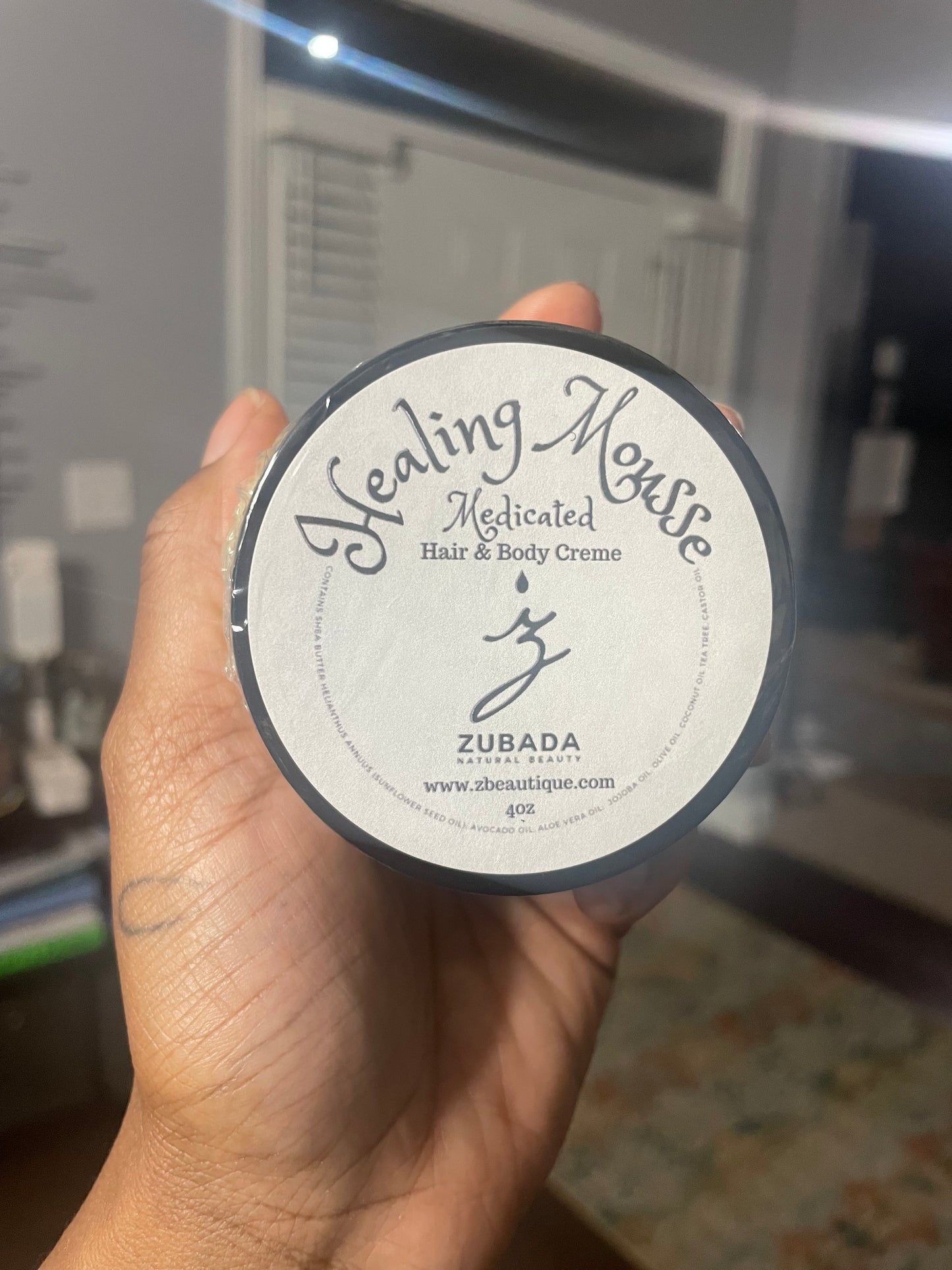 Zubada Natural Beauty Organic Hair Growth Butter