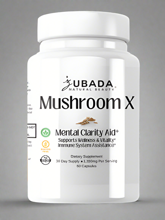 Zubada's Mushroom X: Mental Clarity Aid Supplement