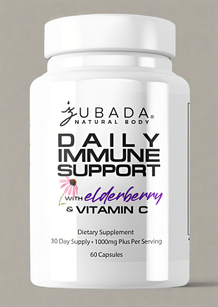 Zubada's Daily Immune Support w/Vitamin C & Elderberry